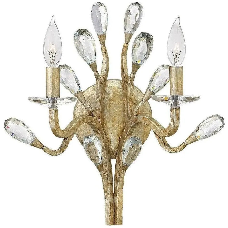 Fredrick Ramond - Eve 15-Inch Two Light Wall Sconce - FR46802CPG | Montreal Lighting & Hardware