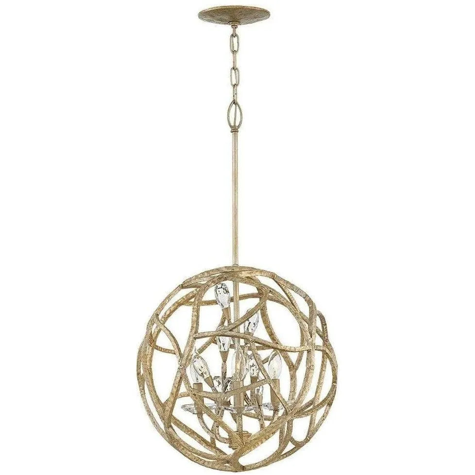 Fredrick Ramond - Eve 18-Inch Three Light Chandelier - FR46804CPG | Montreal Lighting & Hardware