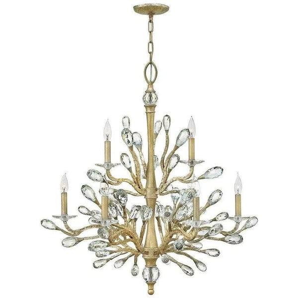 Eve 33-Inch Nine Light Chandelier