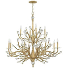Fredrick Ramond - Eve 48-Inch 12 Light Foyer Pendant - FR46810CPG | Montreal Lighting & Hardware