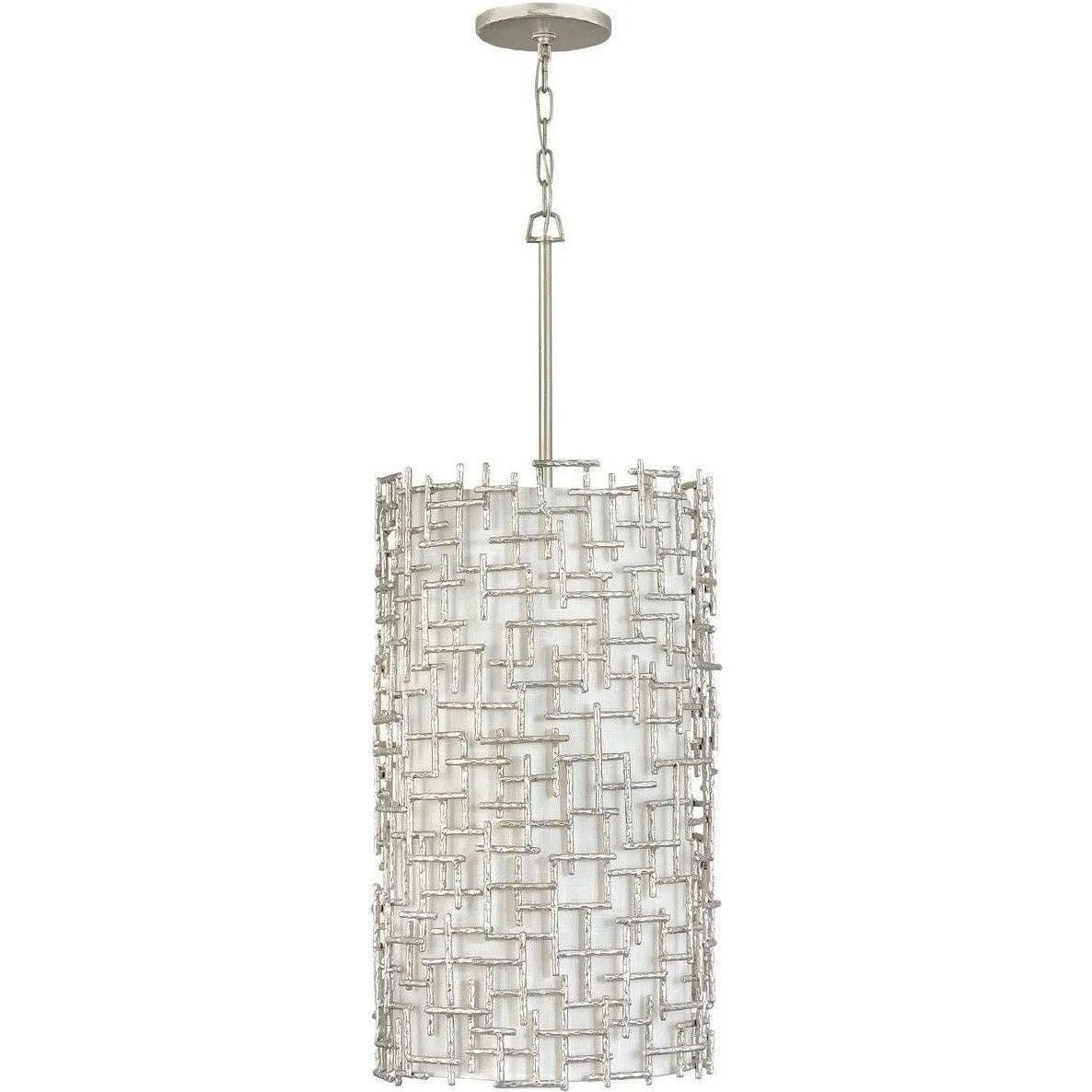 Fredrick Ramond - Farrah 16-Inch Nine Light Foyer Pendant - FR33108SLF | Montreal Lighting & Hardware