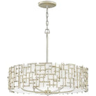 Fredrick Ramond - Farrah 28-Inch Six Light Chandelier - FR33104SLF | Montreal Lighting & Hardware
