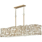 Fredrick Ramond - Farrah 48-Inch Eight Light Chandelier - FR33105BNG | Montreal Lighting & Hardware