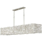 Fredrick Ramond - Farrah 60-Inch Ten Light Chandelier - FR33109SLF | Montreal Lighting & Hardware