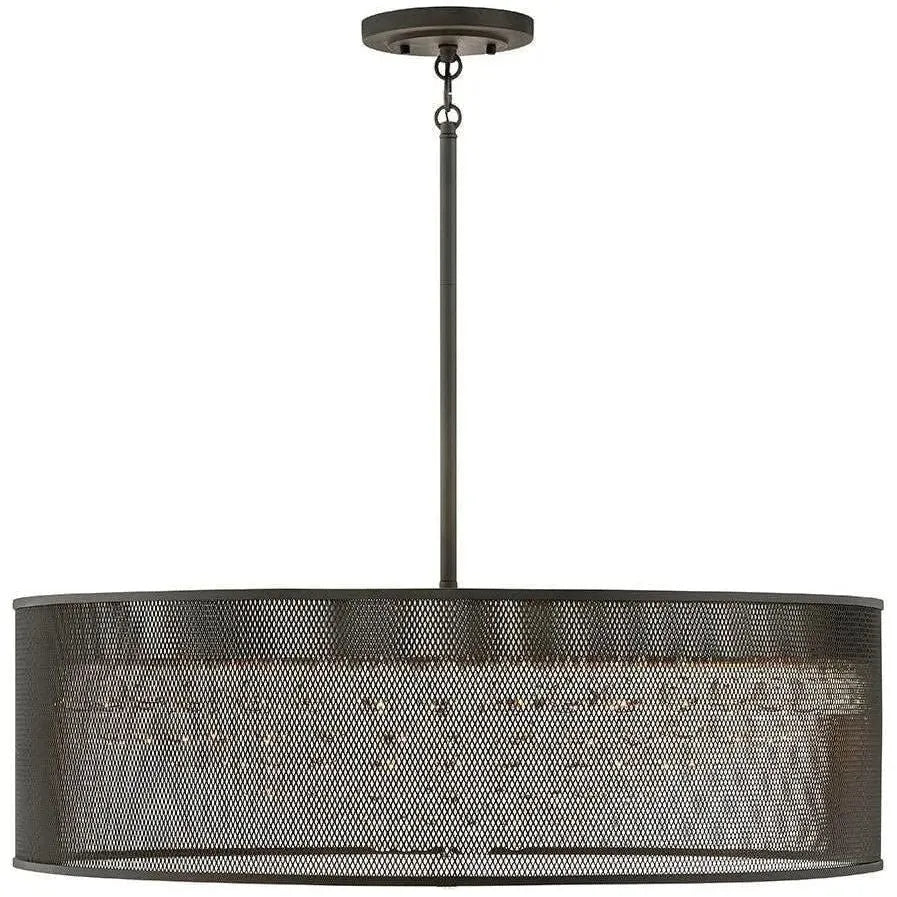 Fredrick Ramond - Fiona 35-Inch Eight Light Chandelier - FR38908BLK | Montreal Lighting & Hardware