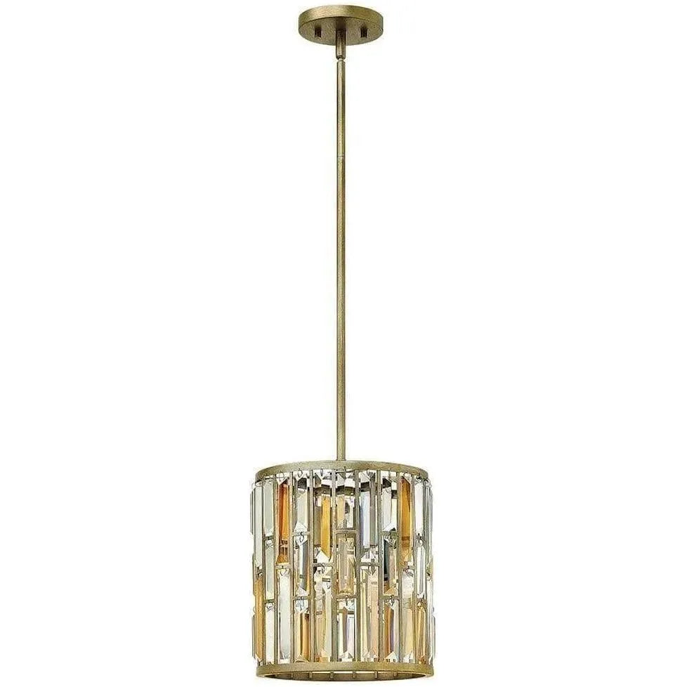 Fredrick Ramond - Gemma 10-Inch One Light Mini-Pendant - FR33737SLF | Montreal Lighting & Hardware