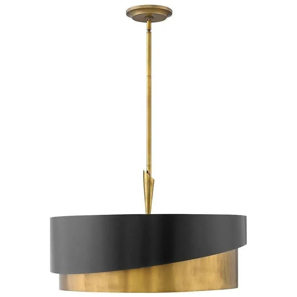 Fredrick Ramond - Gigi 26-Inch Five Light Chandelier - FR34315HBR | Montreal Lighting & Hardware