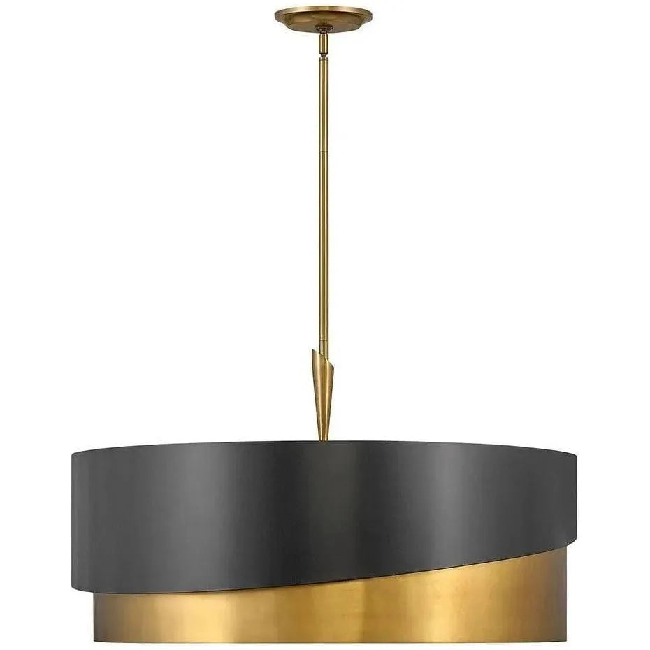 Fredrick Ramond - Gigi 32-Inch Eight Light Chandelier - FR34318HBR | Montreal Lighting & Hardware