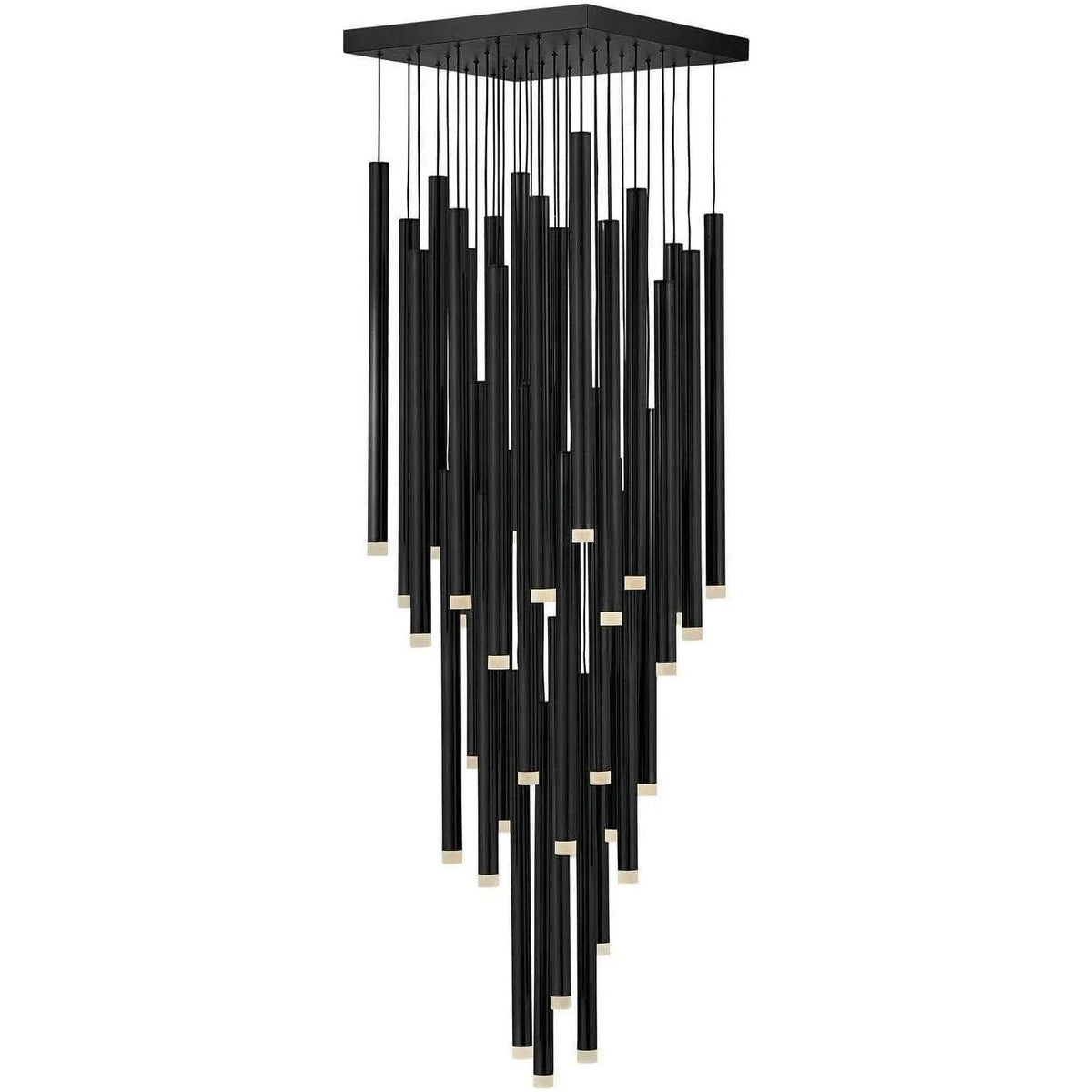 Fredrick Ramond - Harmony 18-Inch 36 Light Chandelier - FR49908BLK | Montreal Lighting & Hardware