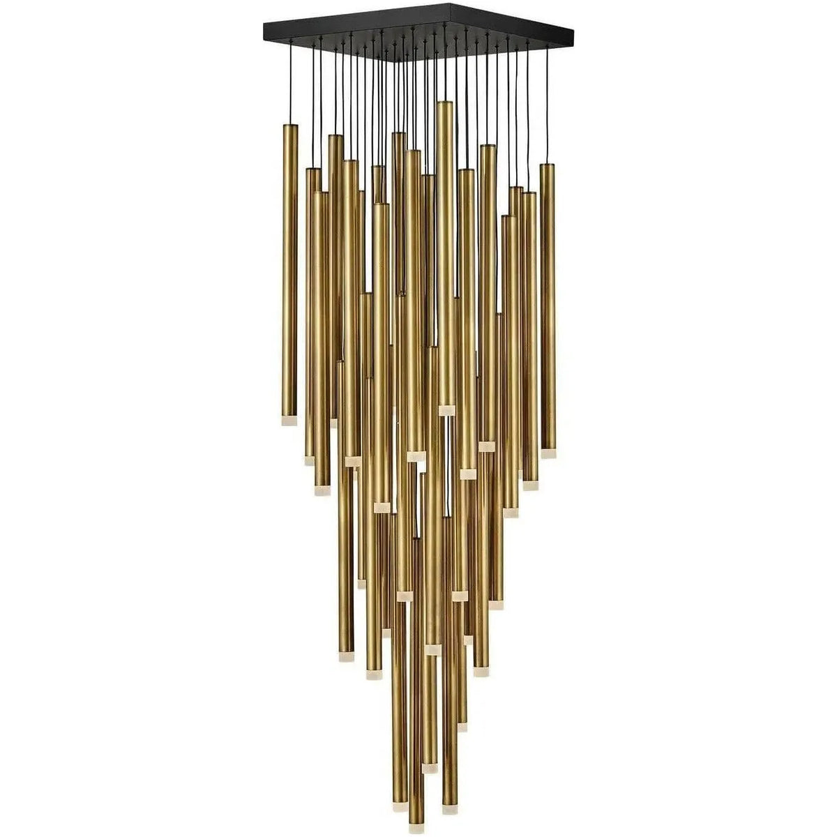 Fredrick Ramond - Harmony 18-Inch 36 Light Chandelier - FR49908HBR | Montreal Lighting & Hardware