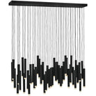 Fredrick Ramond - Harmony 48-Inch 45 Light Chandelier - FR49909BLK | Montreal Lighting & Hardware