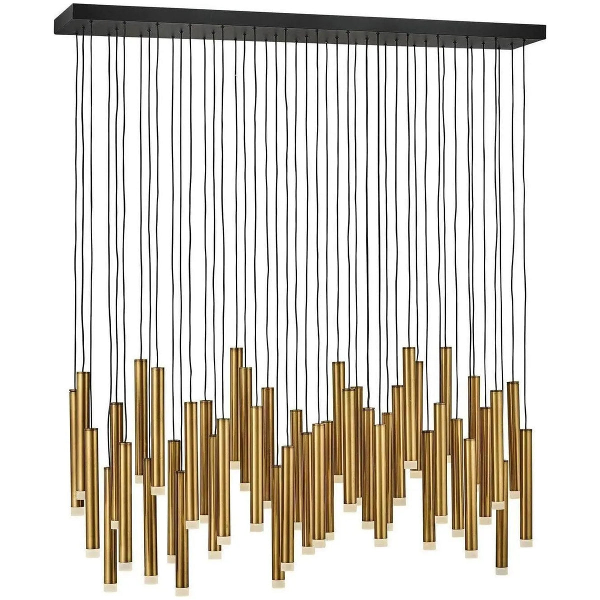 Fredrick Ramond - Harmony 48-Inch 45 Light Chandelier - FR49909HBR | Montreal Lighting & Hardware