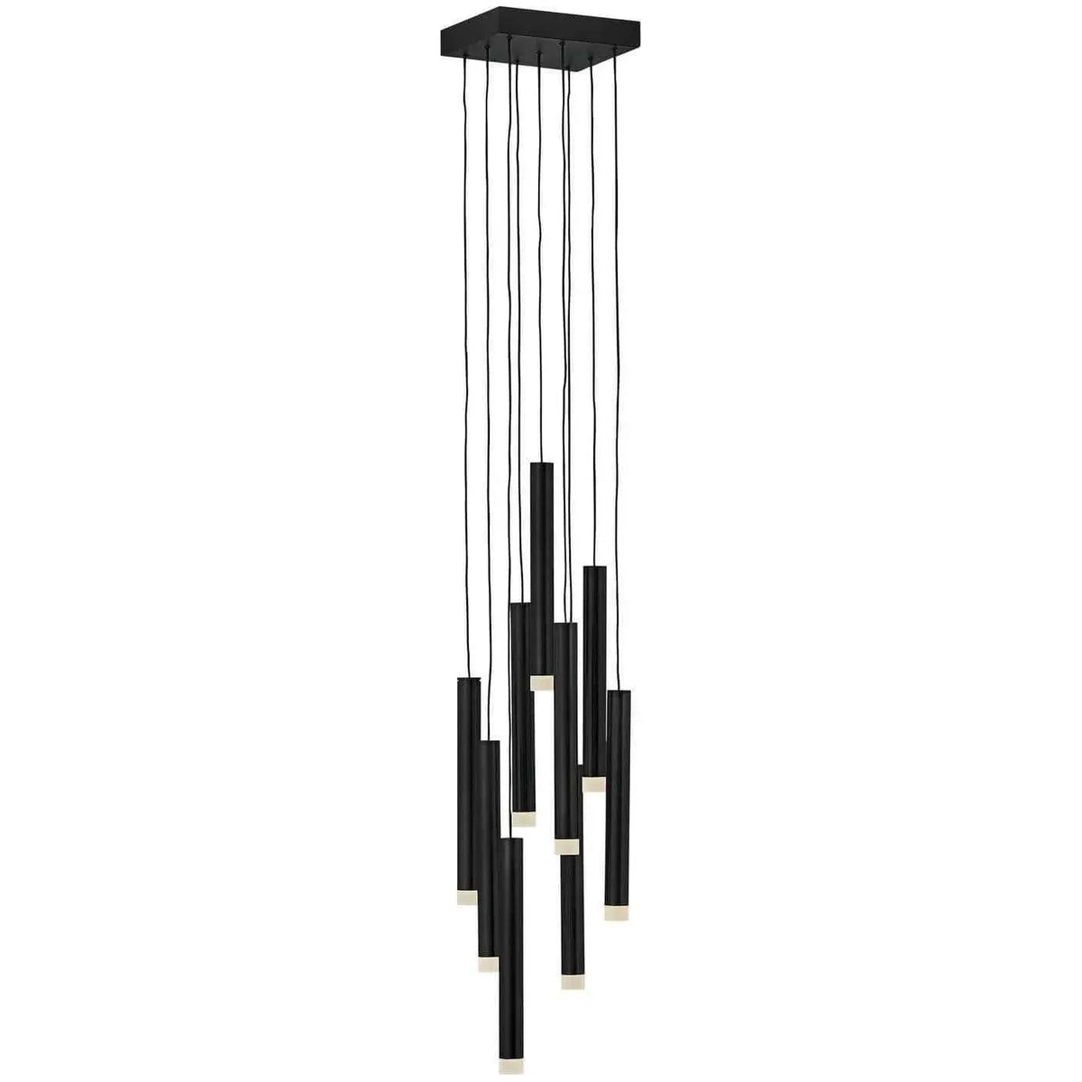 Fredrick Ramond - Harmony 8-Inch Nine Light Pendant - FR49906BLK | Montreal Lighting & Hardware