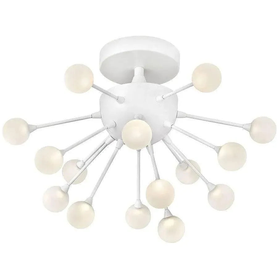 Fredrick Ramond - Impulse 15-Inch 15 Light Foyer Pendant - FR44411CLD | Montreal Lighting & Hardware