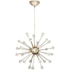 Fredrick Ramond - Impulse 24-Inch 30 Light Chandelier - FR44413POG | Montreal Lighting & Hardware