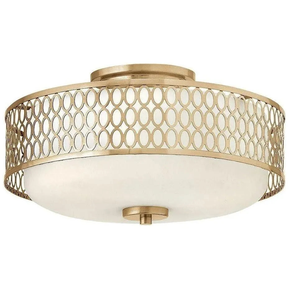 Fredrick Ramond - Jules 15-Inch Three Light Foyer Pendant - FR35601BRG | Montreal Lighting & Hardware