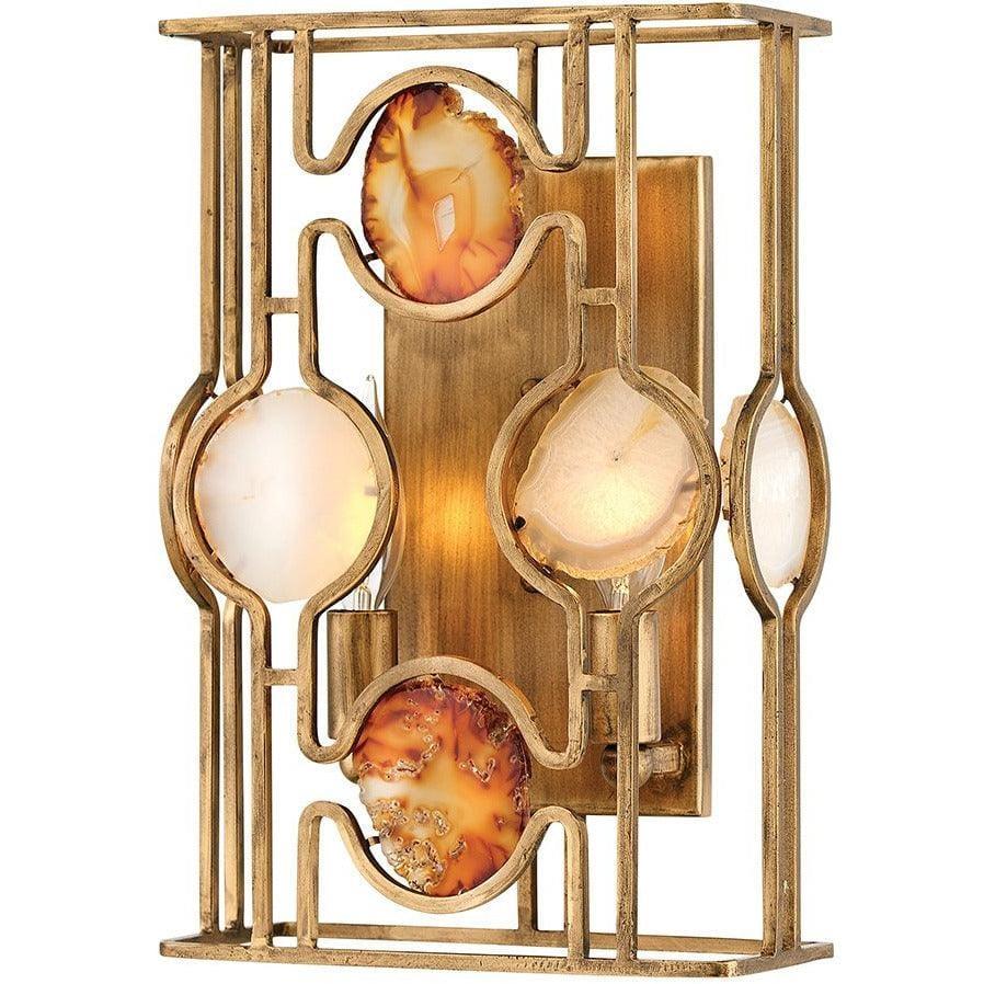 Fredrick Ramond - Lucia 13-Inch Two Light Wall Sconce - FR40142BNG | Montreal Lighting & Hardware