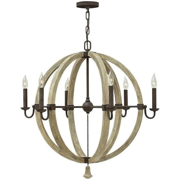 Middlefield 31 pouces six lumières Suspendu