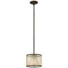 Fredrick Ramond - Mime 9-Inch One Light Mini-Pendant - FR45607FBZ | Montreal Lighting & Hardware