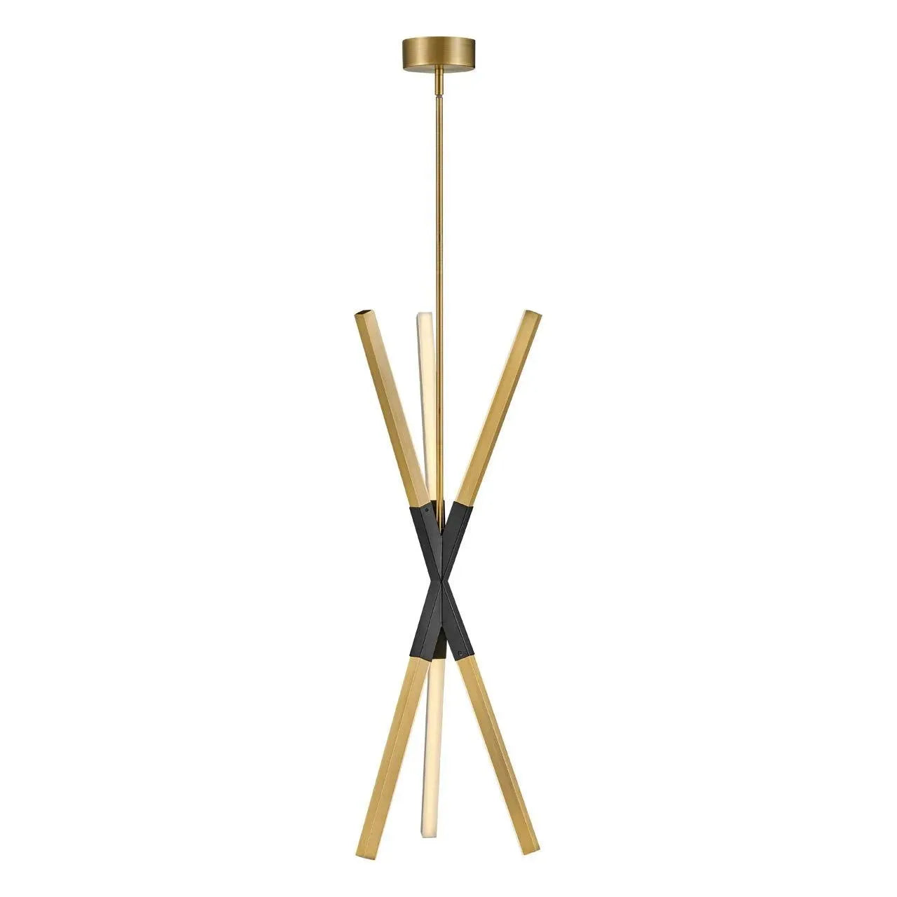 Fredrick Ramond - Rae LED Pendant - FR30617BLK | Montreal Lighting & Hardware