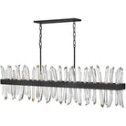 Fredrick Ramond - Revel 55-Inch Six Light Chandelier - FR30909BLK | Montreal Lighting & Hardware