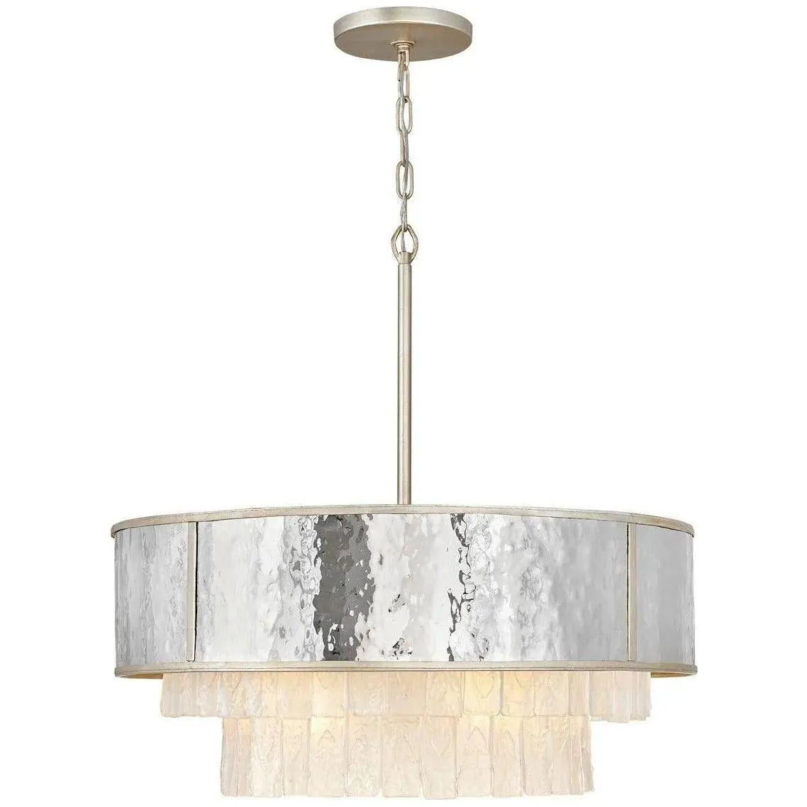 Fredrick Ramond - Reverie 26-Inch Eight Light Chandelier - FR32706CPG | Montreal Lighting & Hardware