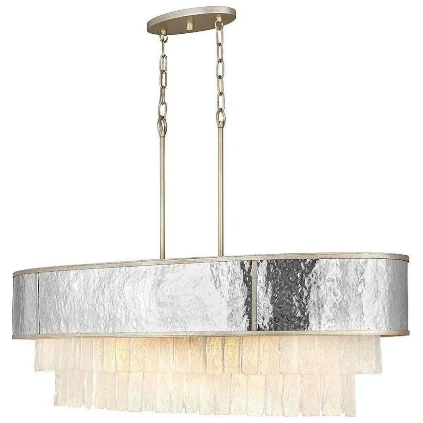 Fredrick Ramond - Reverie 43-Inch Ten Light Chandelier - FR32709CPG | Montreal Lighting & Hardware