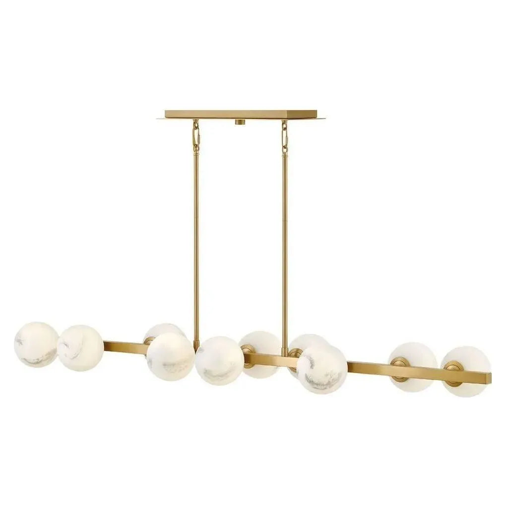 Fredrick Ramond - Selene LED Linear Chandelier - FR41906LCB | Montreal Lighting & Hardware