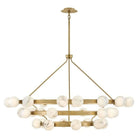 Fredrick Ramond - Selene LED Multi Tier Chandelier - FR41908LCB | Montreal Lighting & Hardware