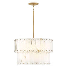Fredrick Ramond - Simone LED Convertible Chandelier - FR47751BNG | Montreal Lighting & Hardware