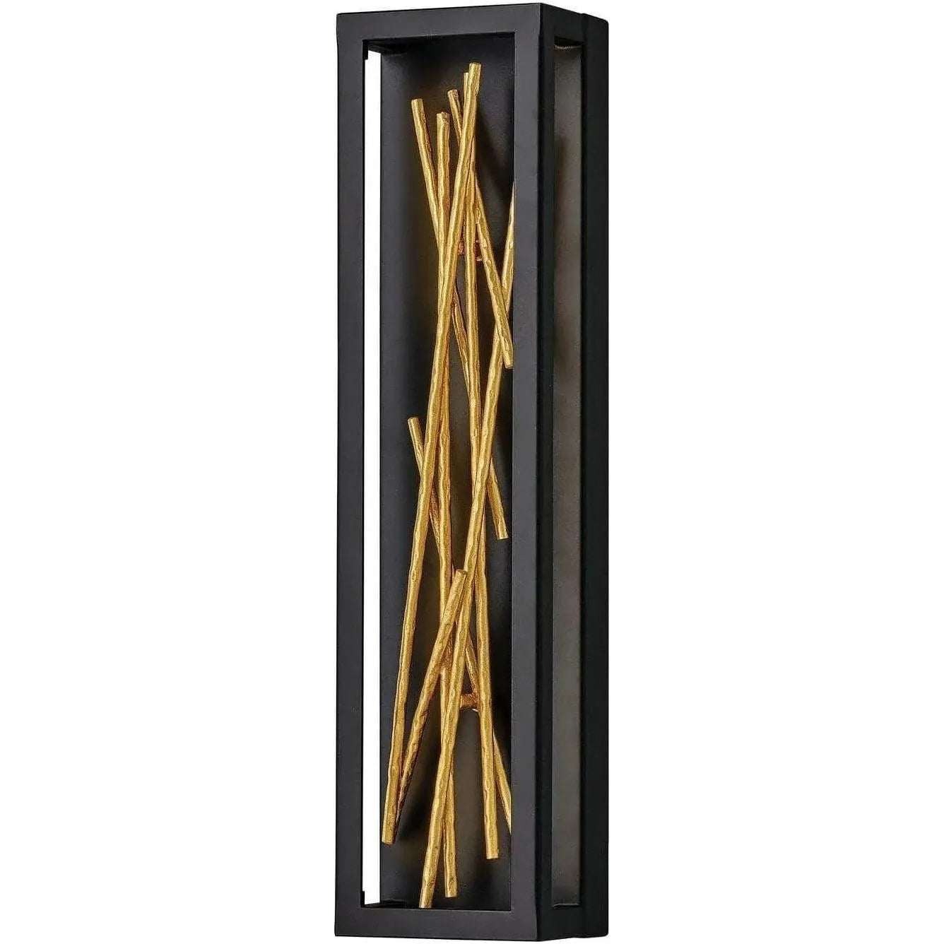 Fredrick Ramond - Styx 24-Inch LED Wall Sconce - FR46402BLK | Montreal Lighting & Hardware