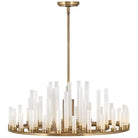 Fredrick Ramond - Trinity 27-Inch LED Chandelier - FR46106HBR | Montreal Lighting & Hardware