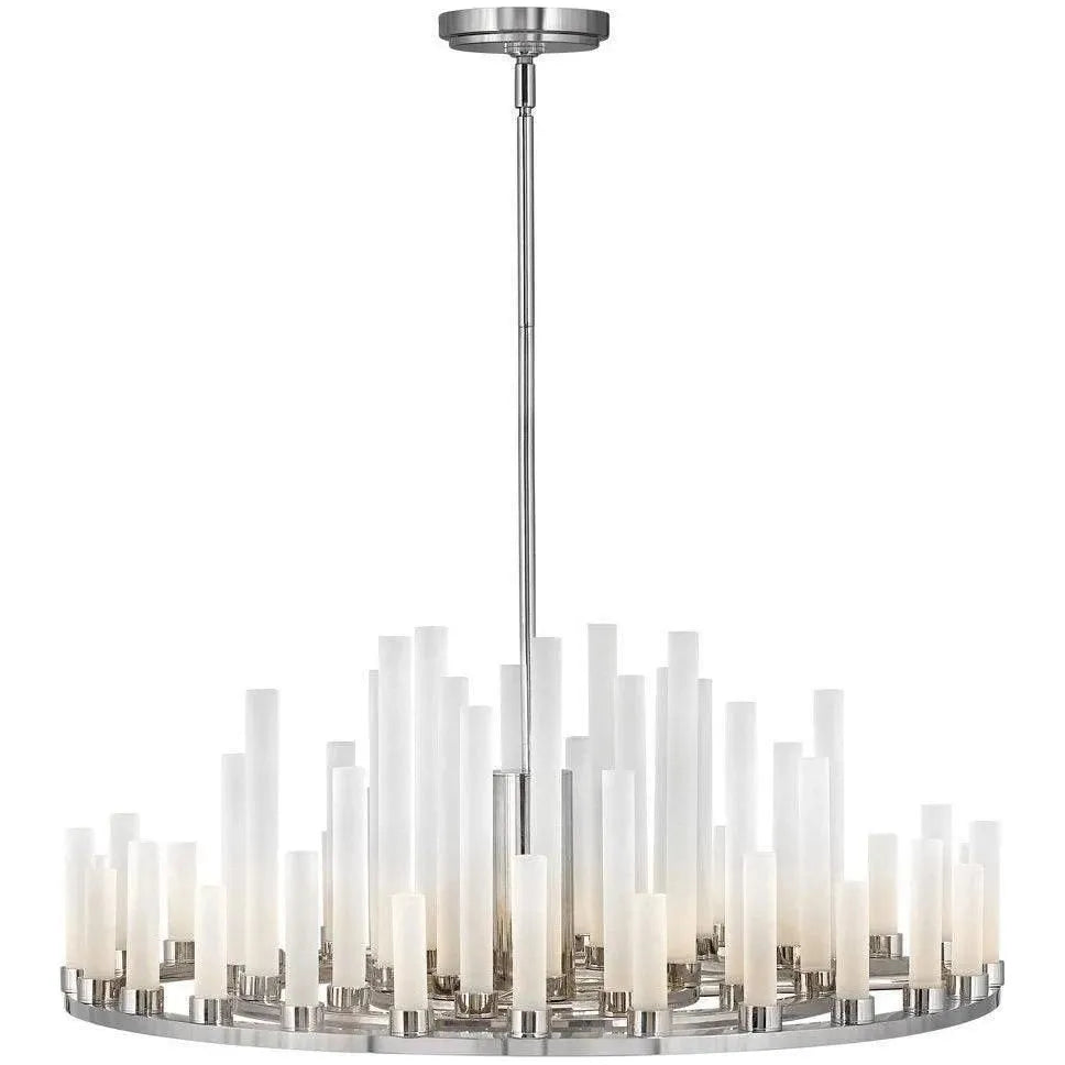 Fredrick Ramond - Trinity 27-Inch LED Chandelier - FR46106PNI | Montreal Lighting & Hardware
