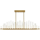 Fredrick Ramond - Trinity 48-Inch LED Chandelier - FR46108HBR | Montreal Lighting & Hardware