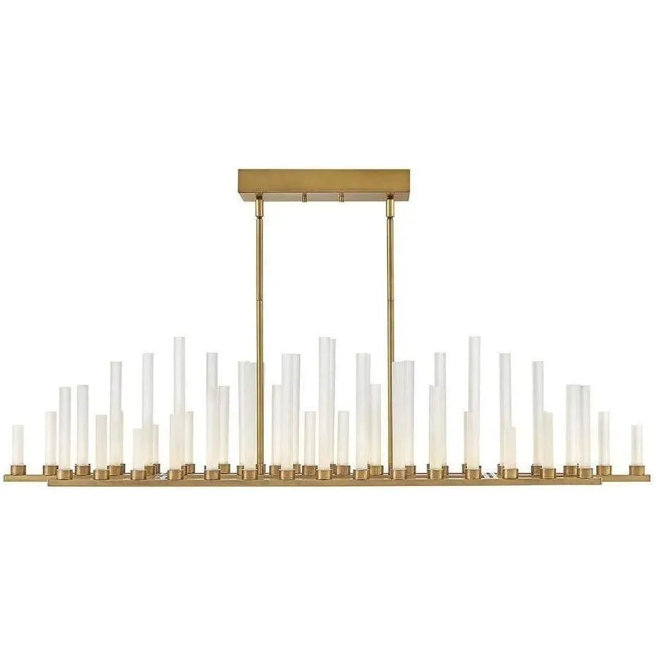 Fredrick Ramond - Trinity 48-Inch LED Chandelier - FR46108HBR | Montreal Lighting & Hardware