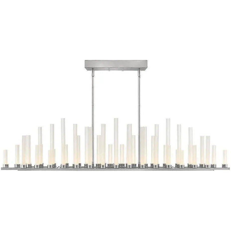 Fredrick Ramond - Trinity 48-Inch LED Chandelier - FR46108PNI | Montreal Lighting & Hardware