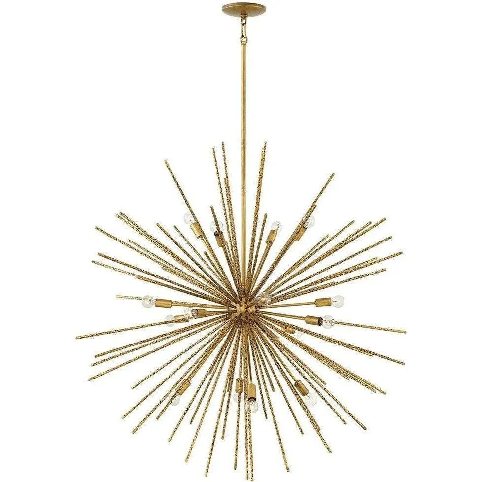Fredrick Ramond - Tryst 42-Inch 16 Light Chandelier - FR43016BNG | Montreal Lighting & Hardware