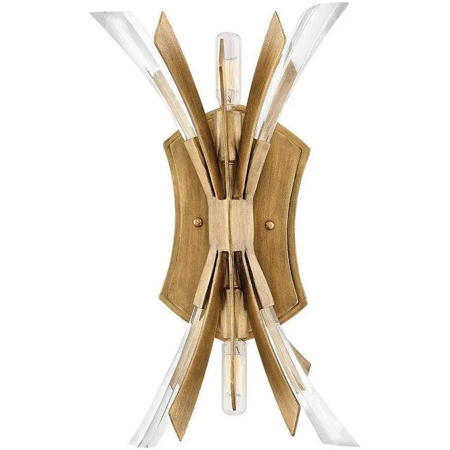 Fredrick Ramond - Vida 17-Inch Two Light Wall Sconce - FR40902BNG | Montreal Lighting & Hardware