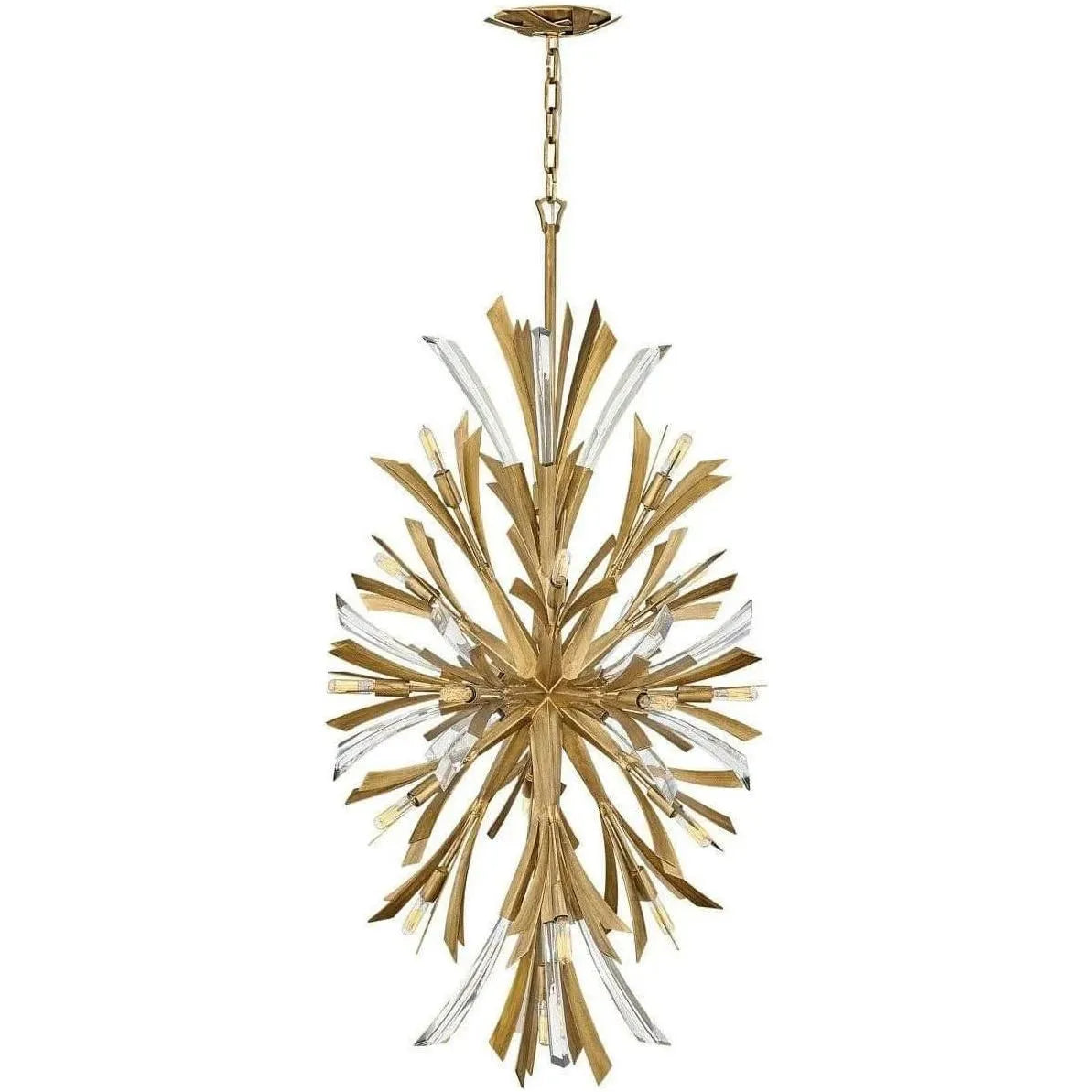 Fredrick Ramond - Vida 24-Inch 19 Light Chandelier - FR40907BNG | Montreal Lighting & Hardware