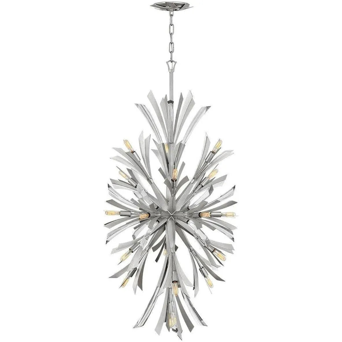 Fredrick Ramond - Vida 24-Inch 19 Light Chandelier - FR40907BNG | Montreal Lighting & Hardware