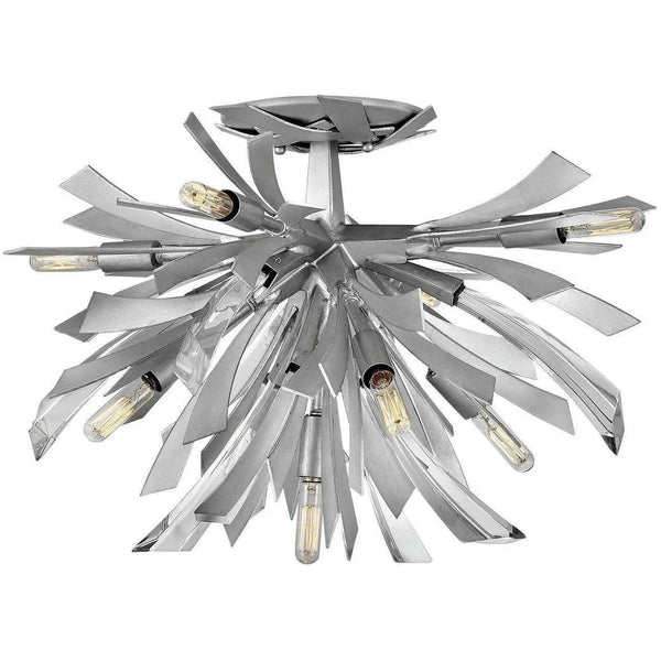 Foyer à neuf lumières Vida de 24 pouces Suspension