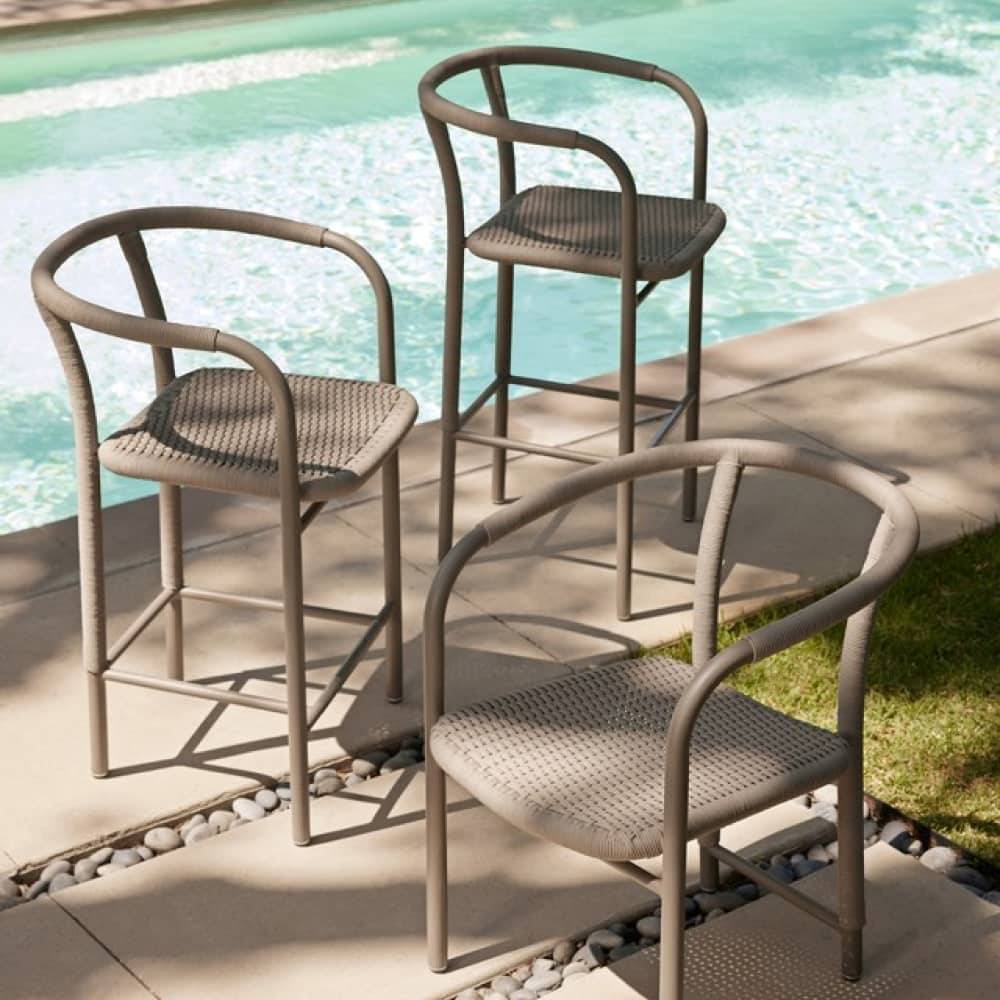Arteriors FSS07 Feller Outdoor Counter Stool