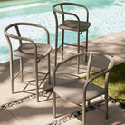 Arteriors FSS08 Feller Outdoor Bar Stool