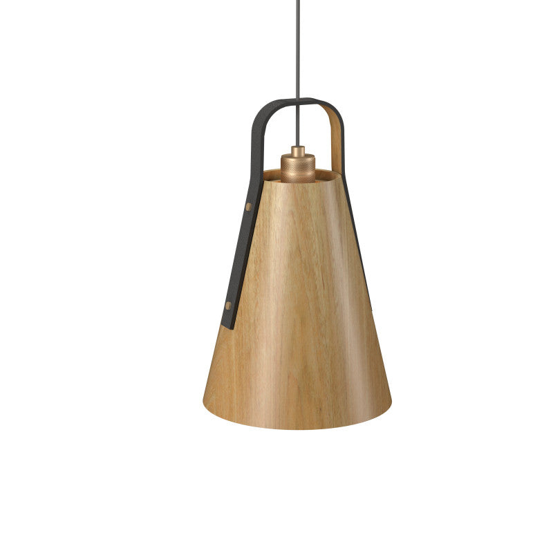 Accord Lighting 1527.09 Strap Accord Pendant in Louro Freijo