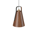 Accord Lighting 1527.06 Strap Accord Pendant in Imbuia