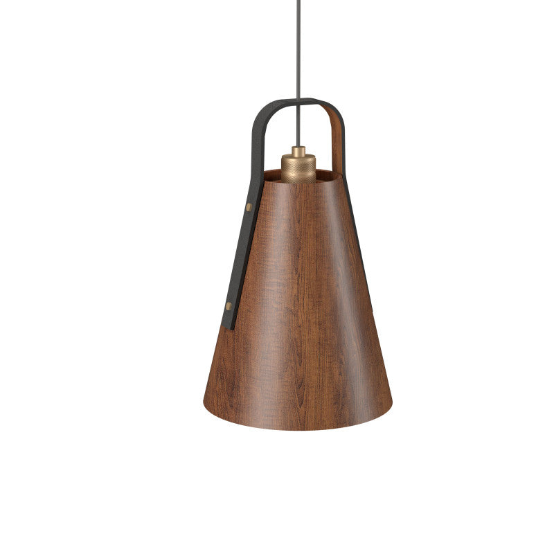 Accord Lighting 1527.06 Strap Accord Pendant in Imbuia