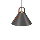 Accord Lighting 1528.50 Strap Accord Pendant in Organic Grey