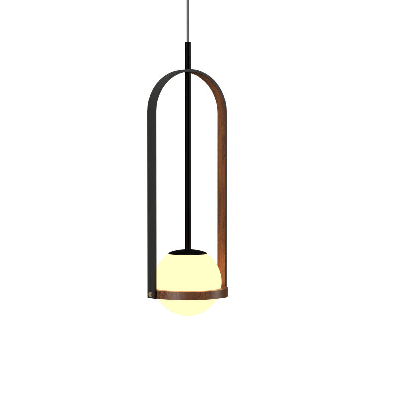 Accord Lighting 1545.06 Strap Accord Pendant in Imbuia