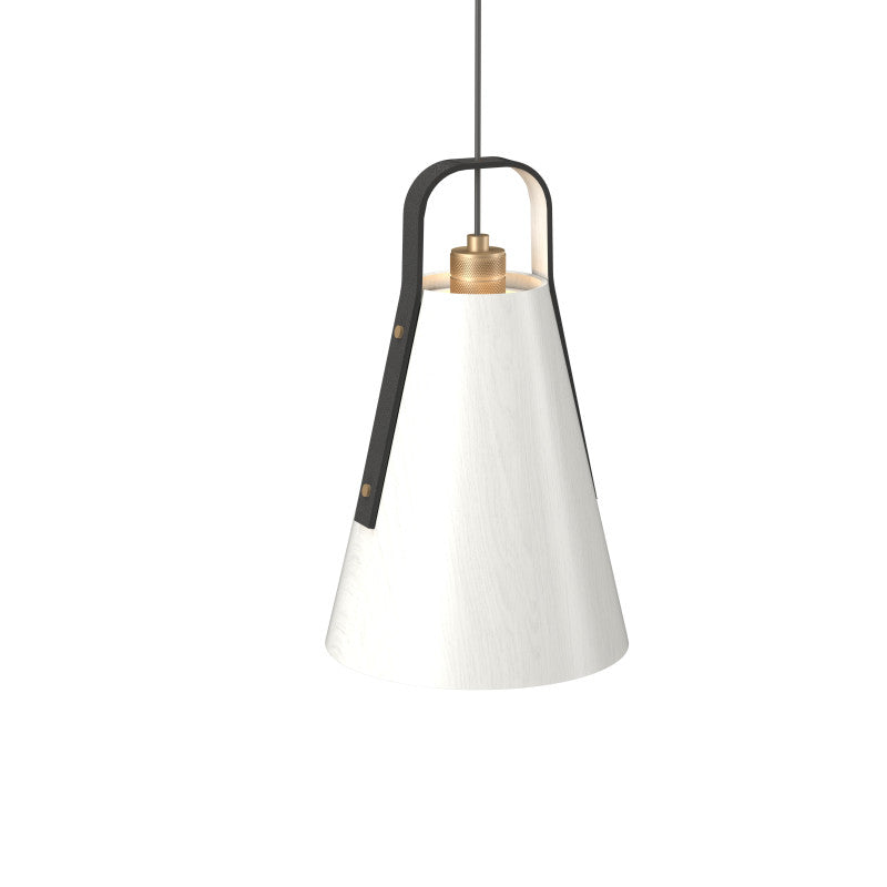 Accord Lighting 1527.47 Strap Accord Pendant in Organic White