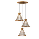 Accord Lighting 1541.12 Corda Accord Pendant in Teak